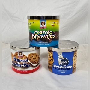 Goose Creek 3-Wick Little Debbie Cosmic Brownies & Pillsbury Chocolate Cookie Do